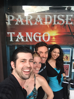 Sandor and Parissa with Brett and Jenny in 2015